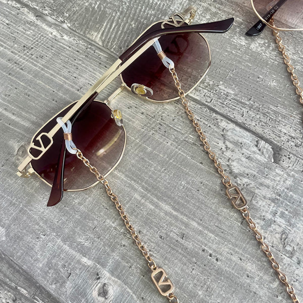 Venice Sunglasses & Sunglasses Chain - 3 Colours