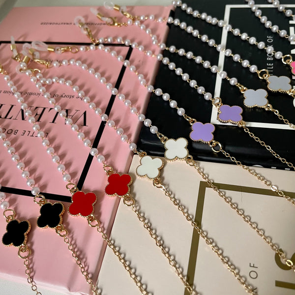 Clover & Pearl Sunglasses Chains - 8 Colours