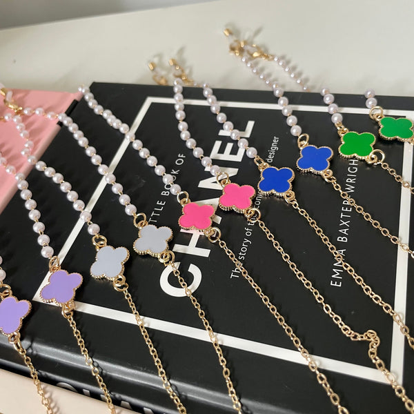 Clover & Pearl Sunglasses Chains - 8 Colours