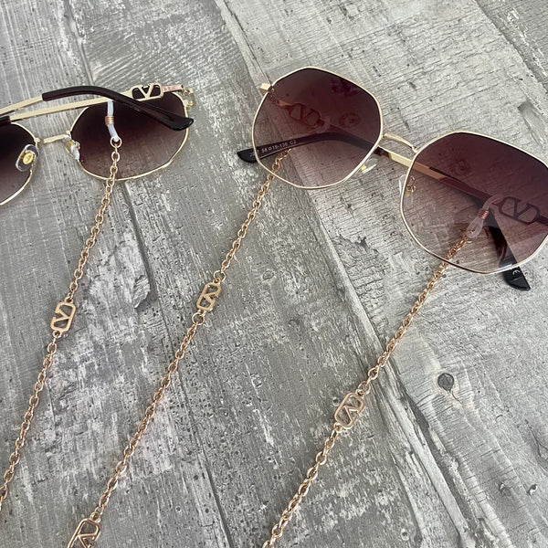 Venice Sunglasses & Sunglasses Chain - 3 Colours